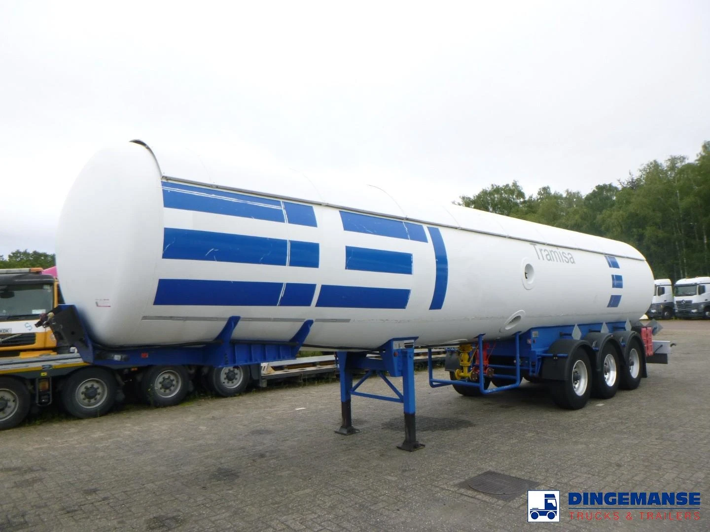 TCSA Gas tank steel 44 m3 / 1 comp 1991 imagem 1