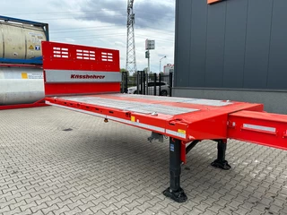 KAESSBOHRER N/A 2026 - new and unused Heavy-Duty flatbed / 690cm extendable / steering axle / lift axle / twistlocks / timberstakes / NL-trailer / APK: 04-2027 bild 15