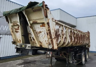 Fruehauf N/A 1999 - 2 Axle , 8 Tyres , Steel Tipper , Spring Suspension , Drum Brakes imagen 1