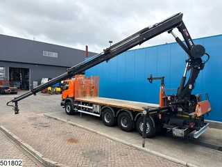 Scania P 2018 - 410 8x4, Tridem, CNG, Hiab, Remote, Retarder afbeelding 2 miniatuur