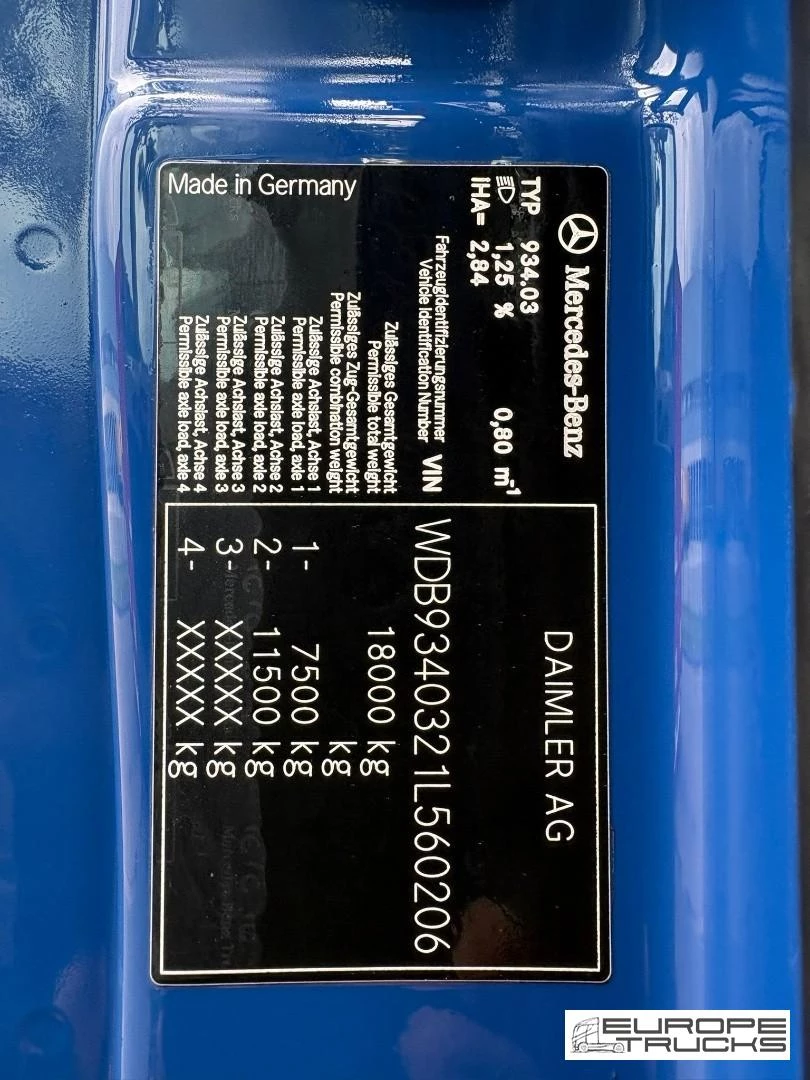 Mercedes-Benz Actros 2011 - 1844 image 11