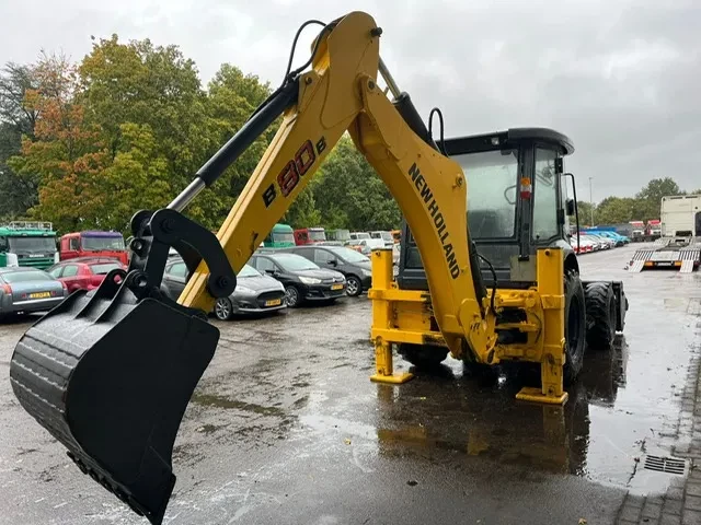 New Holland 2018 - B 80 B-SS , 4x4 , Backhoe loader , 4in1 Bucket immagine 12