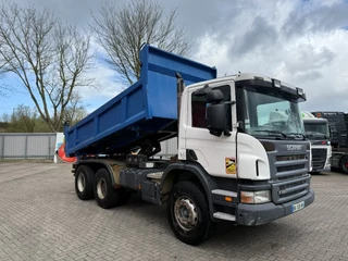 Scania P 2005 - P380 / ENGINE RUNNING / 6X4 / 2XBIG AXLE / FULL-STEEL / DRUM BRAKES / MANUAL / EURO-3 / 2005 obrazek 3
