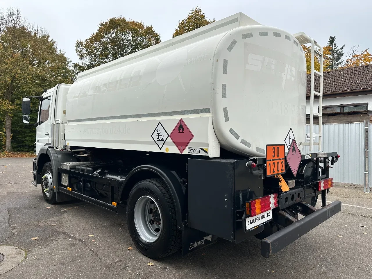 Mercedes-Benz Axor 1823 2006 - LA *Tankwagen für Heizöl/Diesel, 2 Kammern, 14.000 Ltr. afbeelding 4