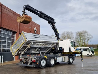 Renault C 2022 - 440 - 6x2*4 - HIAB X Pro 232 Crane - Meiler 3 seite kipper/Tipper - Retarder - Steering axle obrazek 39