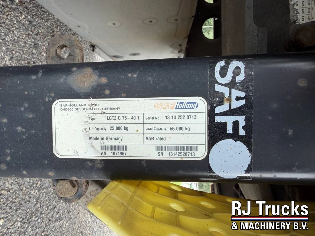 Fliegl SDS Curtainsider - Steer/Lift Axle | SAF | Forklift Mount | Boxes | S 2014 afbeelding 35