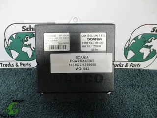 Scania - 1851677/1759698 ECAS 6X2 BUS ELC MODULE na prodej