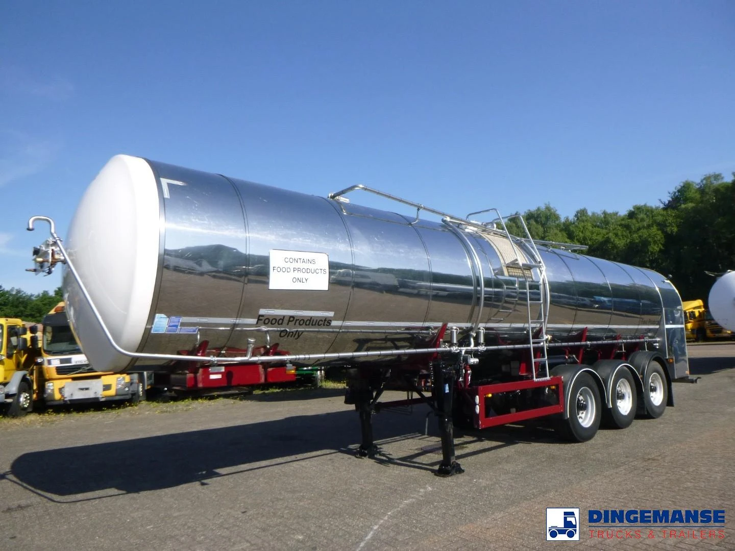 Feldbinder Food tank inox 30 m3 / 1 comp 2000 immagine 1
