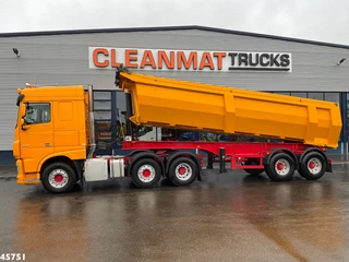 DAF FTG XF 530 6x2 Euro 6 ZF Intarder Kiphydrauliek + OVA 2-assige kipoplegger 32m³ 2021 - N/A te koop