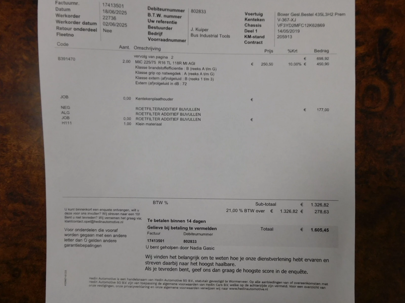 Peugeot Boxer 2019 - 435 2.0 BlueHDI L3H2 Premium afbeelding 30