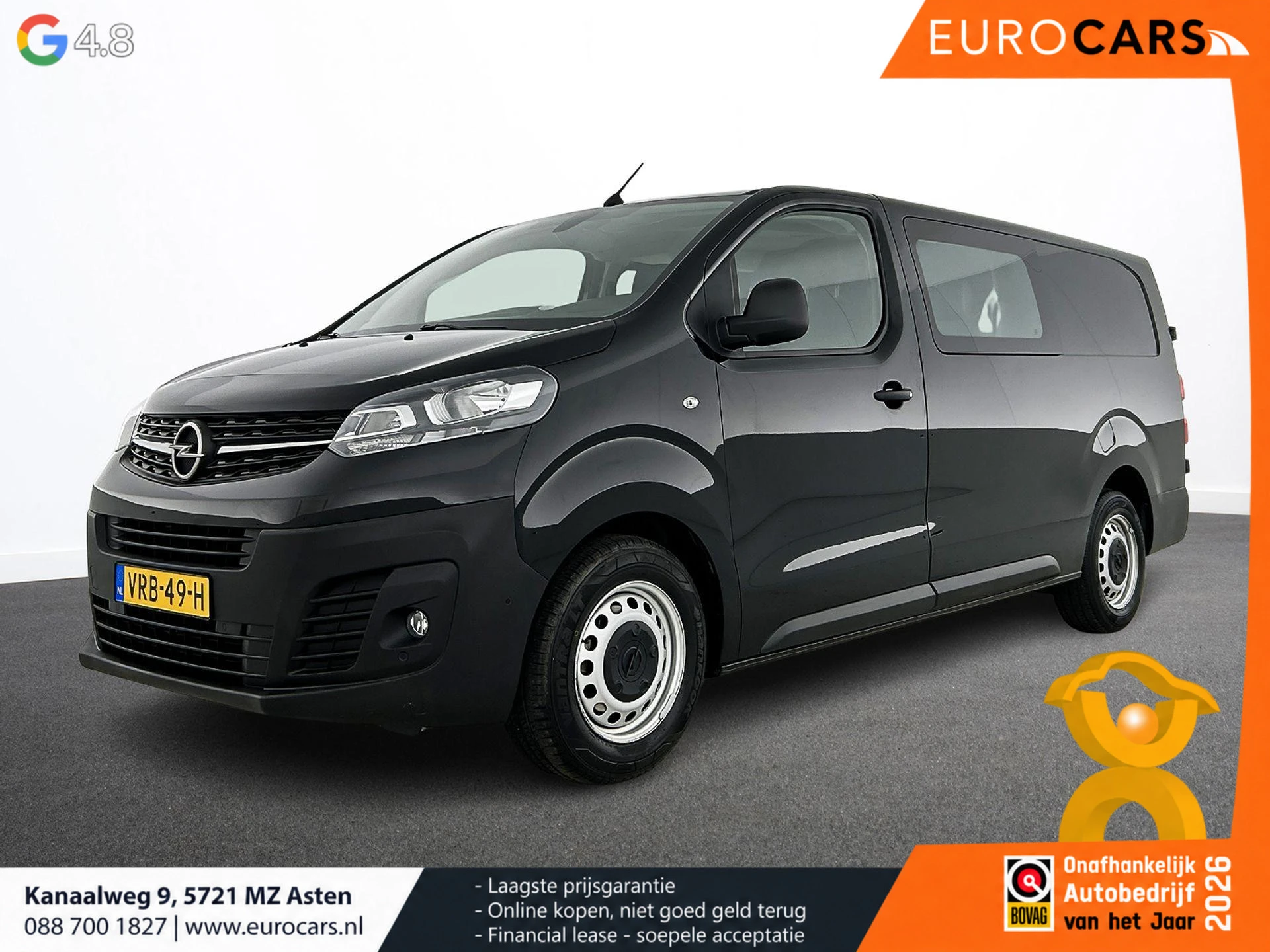 Opel Vivaro 2022 - 1.5 CDTI L3H1 Edition Dubbele Cabine afbeelding 1