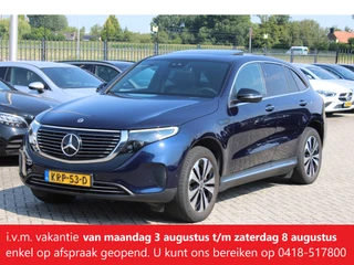 Mercedes-Benz EQC 2022 - 400 4MATIC 80kWh (SOH 95.84%) Luxury LEDER SCHUIFDAK KEY-LESS GO TREKHAAK SFEER for sale
