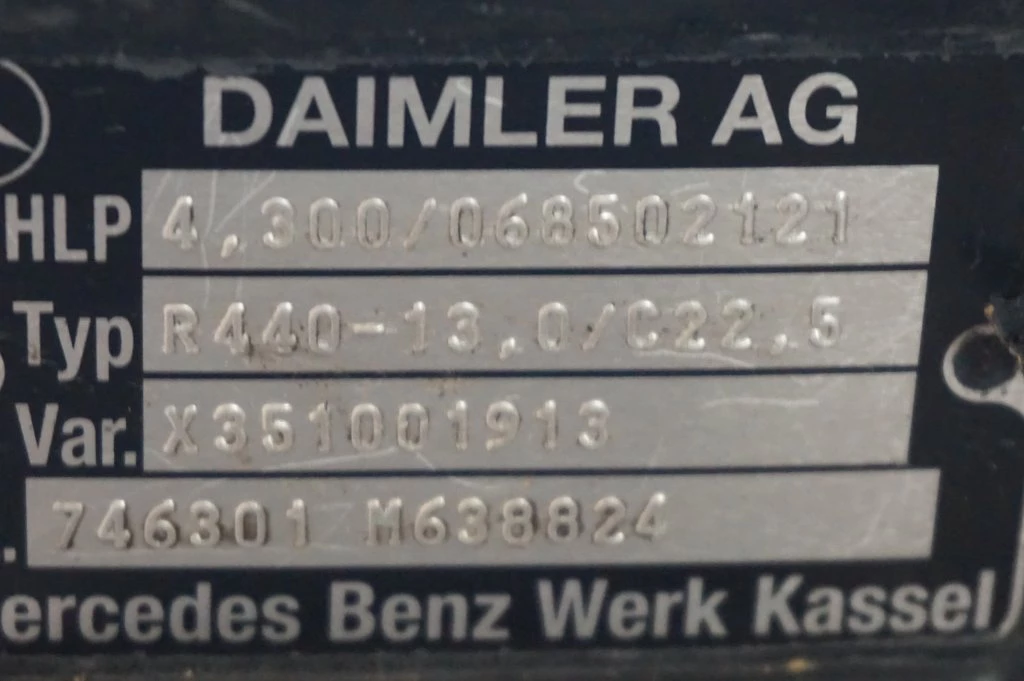 Mercedes-Benz 2014 - R440-13A/C22.5 43/10 I=4.300 obrázek 4