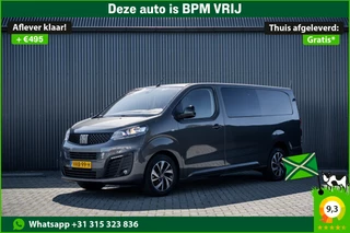 Fiat Scudo 2022 - 2.0 Multijet 145PK L3H1 | DC 5-Zits | Camera | Carplay | PDC | Airco | Trekhaak obrazek 1
