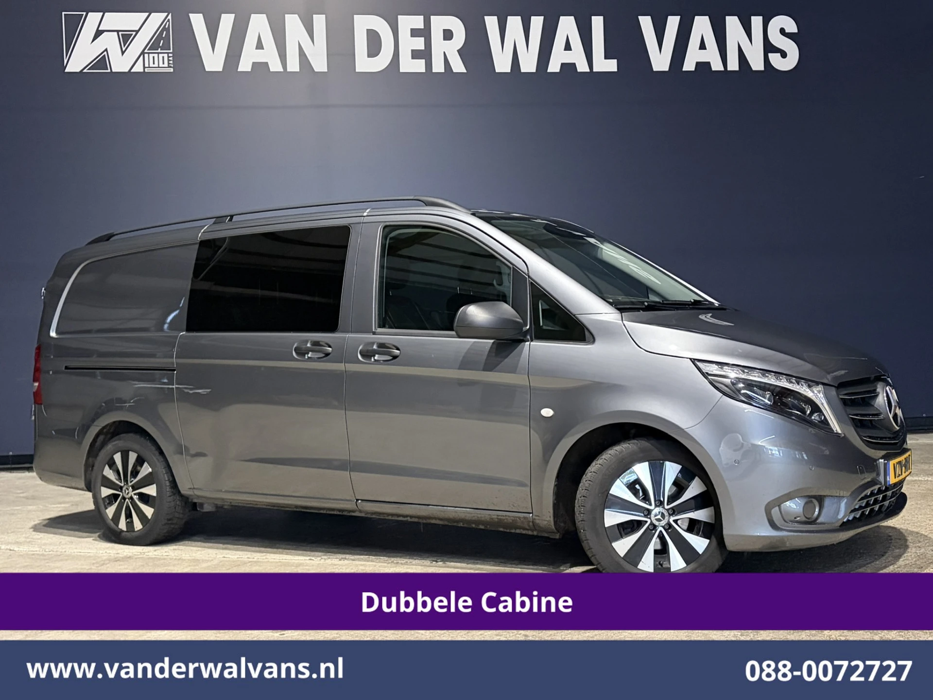 Mercedes-Benz Vito 2024 - 116 CDI 164pk L2H1 Dubbele cabine Automaat Euro6 Airco | 5-Zits | Camera | 2x Zijdeur | LED | Apple Carplay afbeelding 1