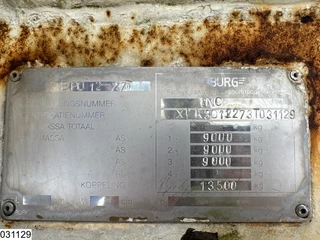 Burg N/A 2003 - Gas 50000 Liter, LPG GPL gas tank, Gaz, 1 Compartment afbeelding 4