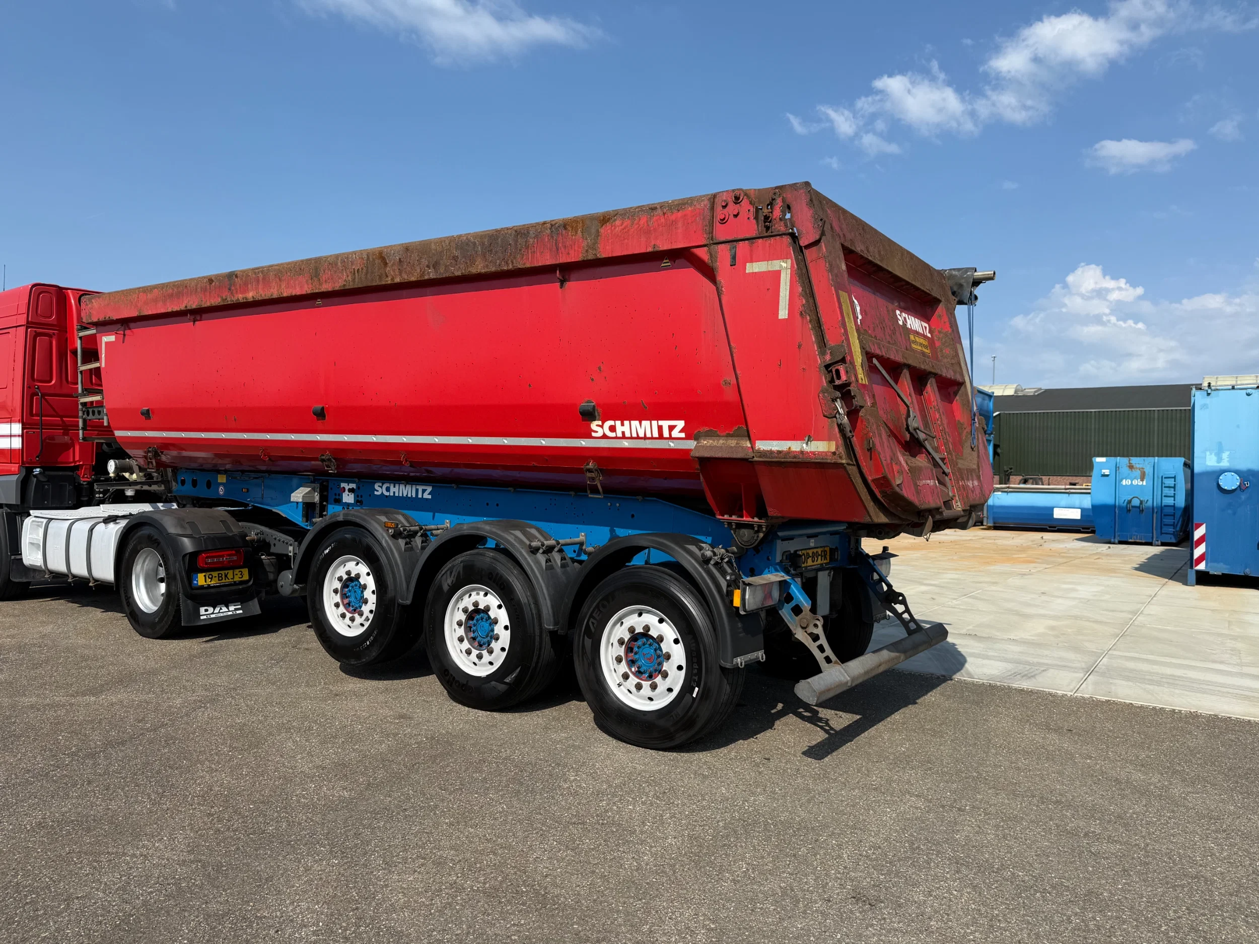 Schmitz Cargobull 2016 - SGF*S3 27m3 Steel kipper afbeelding 7