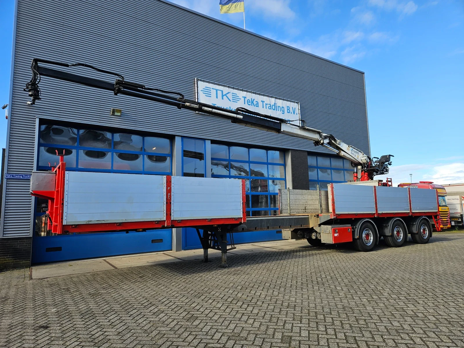 KWB P-355-STU-F 2016 - Uitschuifbaar 5m KENNIS 30 ton/m, 12,20 meter Apk 7-27 image 1