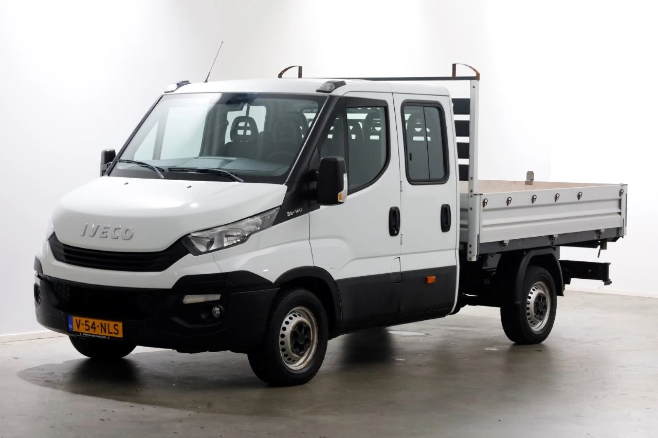 Iveco Daily 2018 - 35S14 316pk E6 L2H1 D.C. 3-Zijdige Kipper Airco/Trekhaak 3500kg 02-2018 afbeelding 11