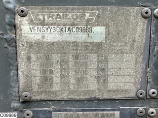 Trailor N/A 1996 - Fuel 39915 Liter, 9 Compartments obrazek 4