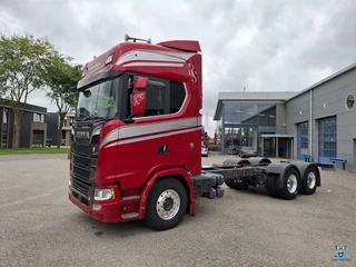 Scania S 2020 - 650S V8 NGS / 6X4 / RETARDER / INLINER / TECHNICAL 74 TON / ACC / LWDS / LEATHER / NAVI / FRIDGE / ALCOA / AUTOMATIC / EURO-6 / 2020 te koop