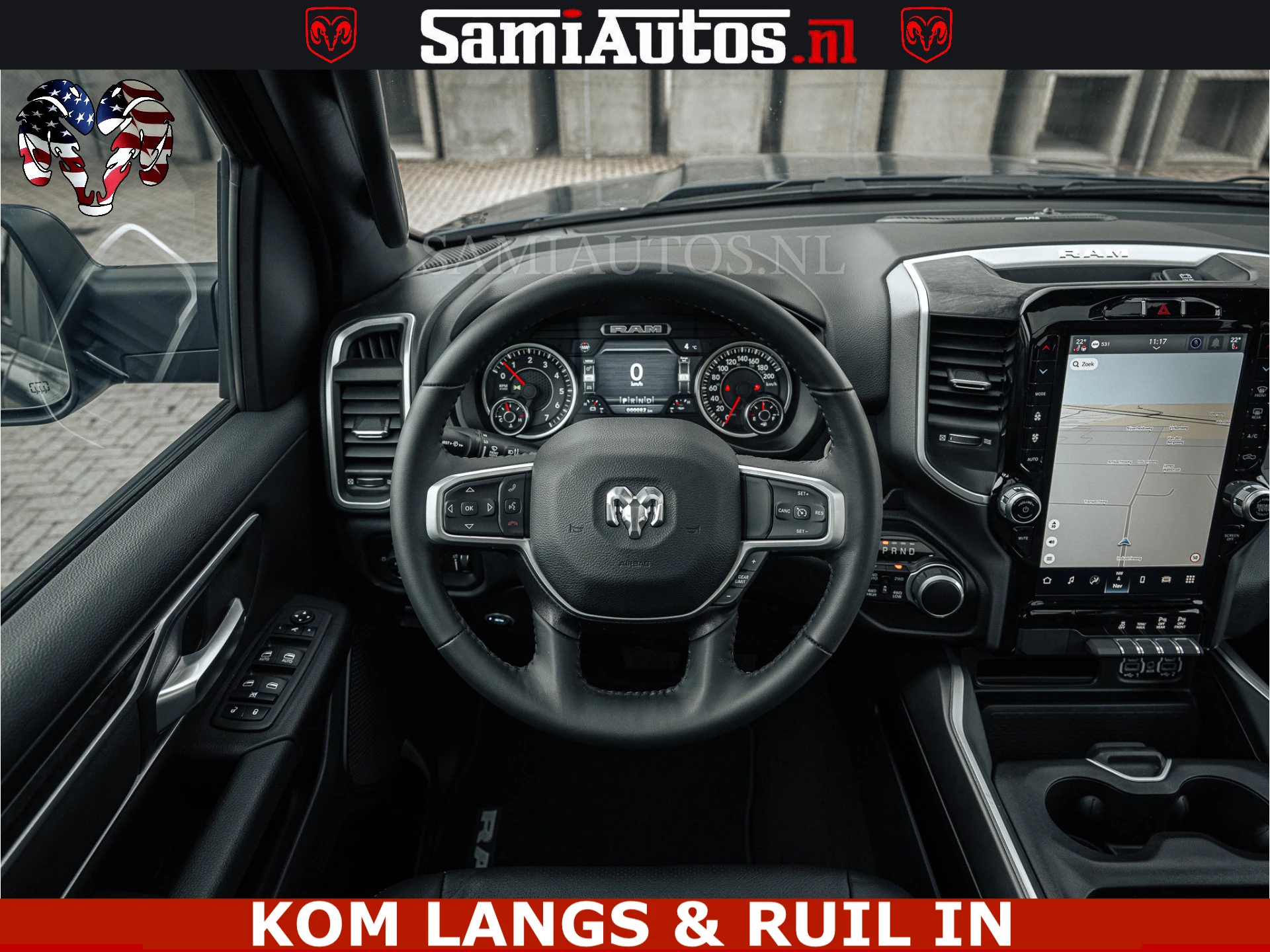 Dodge Ram Pick-Up 2024 - SPORT | 5.7 V8 4x4 HEMI | PANORAMA DAK | GROOTSCHERM 12 INCH | LPG | Patriot Blue immagine 57