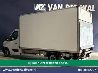Renault Master 2020 - 2.3 dCi 146pk Bakwagen Laadklep Euro6 *Rijklaar Direct Rijden* Airco | LED | 1000kg laadvermogen Bijrijdersbank afbeelding 2 miniatuur