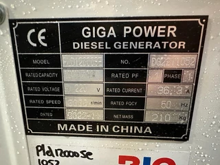 Giga power PLD12000SE 10 kVA silent generator 2022 - N/A imagem 14