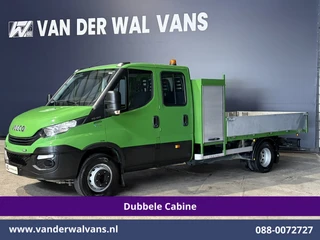 Iveco Daily 2018 - 70C14G CNG Groot Rijbewijs Open laadbak 3457kg Laadvermogen Dubbele cabine 3000kg trekhaak Euro6 image 6
