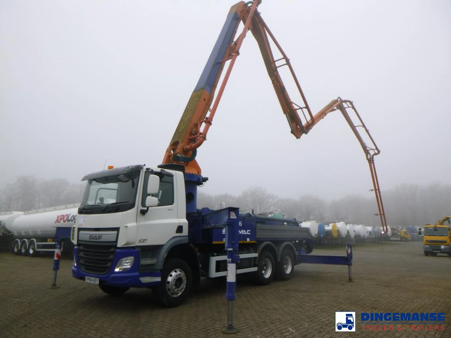 DAF CF 370 6X4 RHD Sermac 5Z36 concrete pump 36 m 2014 imagen 1