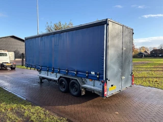 Veldhuizen N/A 2000 - Be oplegger 5.6 ton kuip met schuifzeilen bild 5