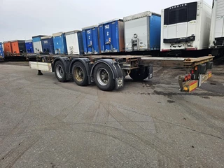 Krone SD | CONTAINER CHASSIS 40 FT 2 X 20 FT |BPW DRUM| APK TUV 22-07-2026. 5 PIECES. 2015 - N/A image 5