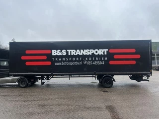 QUALITY TRAILERS N/A 2001 - be oplegger 5.4 ton gesloten zeiloplegger laadklep image 2