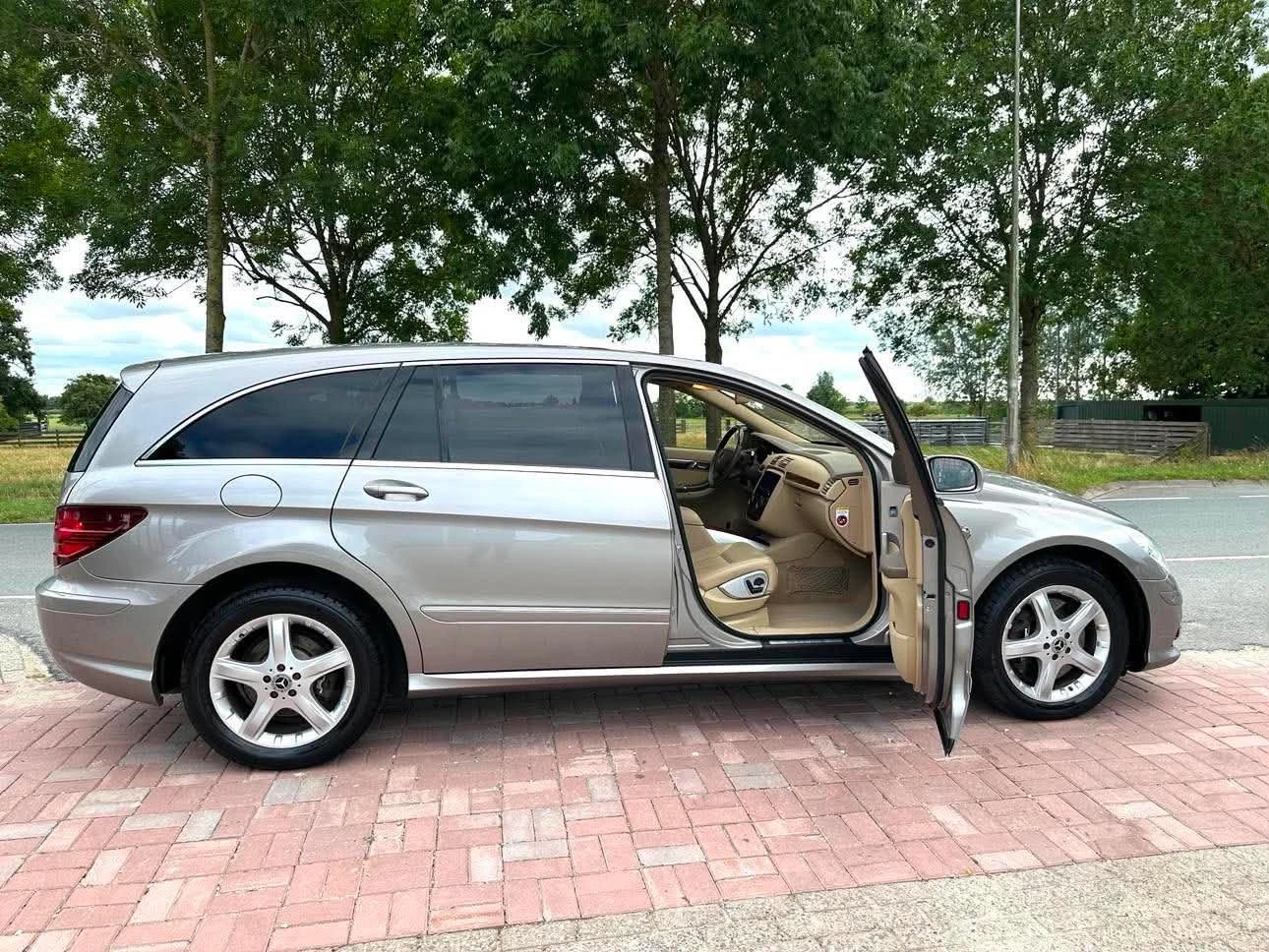 Mercedes-Benz R-Klasse 2007 - 500 Lang 4-Matic 6 PERSOONS YOUNGTIMER 5.5BENZ. 388 PK afbeelding 70