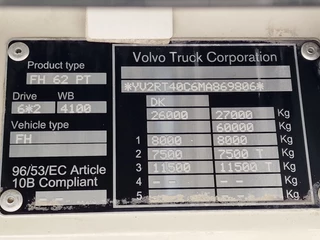 Volvo FH 2020 - 13.500 6x2/4 Low roof - MA chassis - PTO/Hydraulic - Full air bild 25