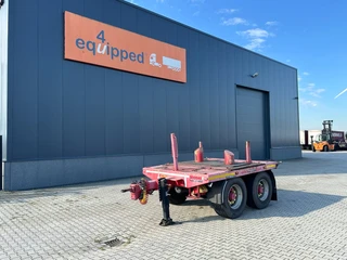Obermaier TFB 180 1998 - BALLAST / 18.000KG / DRUMBRAKES / NL-TRAILER / APK: 08-2027 / 2x available te koop