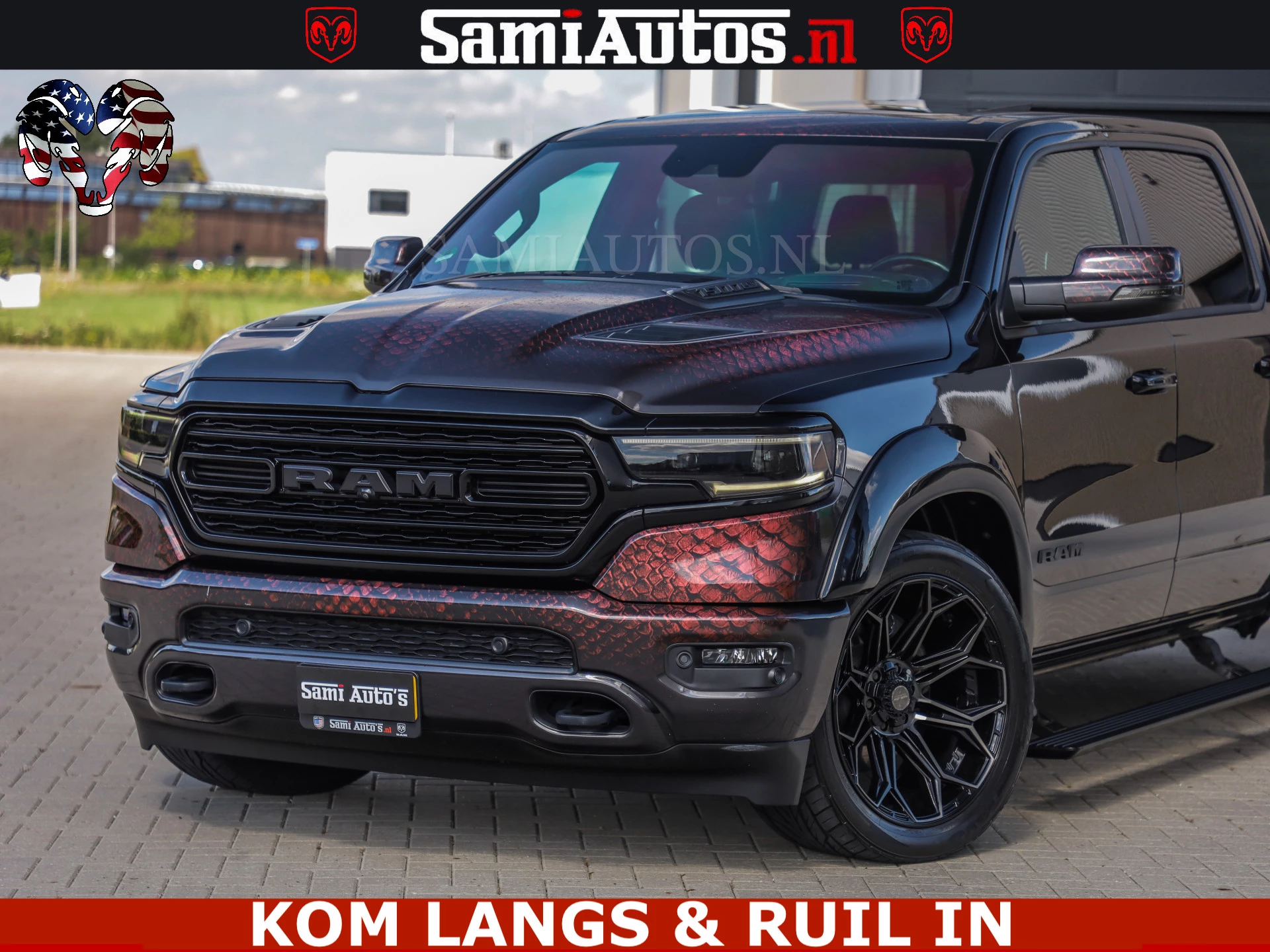 Dodge Ram Pick-Up 2023 - COBRA HULK PACK | 5.7 V8 402 PK | LIMITED EDITION | HUD | LUCHTVERING | BOM VOL | zdjęcie 4