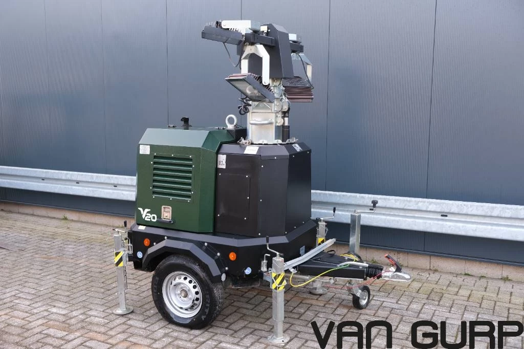 Generac 2019 - V20 4x320W lichtmast light tower afbeelding 15
