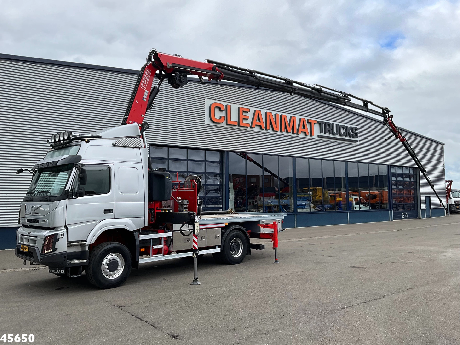 Volvo FMX 500 4x4 Fassi 31 Tonmeter laadkraan + Fly-Jib! 2018 afbeelding 1