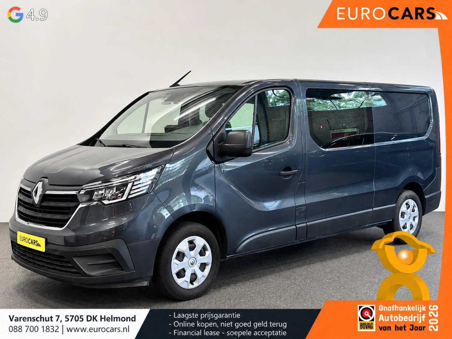 Renault Trafic 2024 - 2.0 dCi 130 T30 L2H1 Comfort Dubbele Cabine afbeelding 1