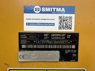 Cat N/A 2007 - 990H imagen 31