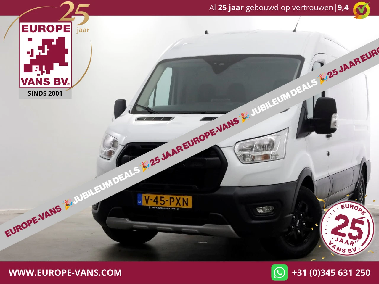 Ford Transit 2022 - 350 2.0 TDCI 170pk L3H2 Trail Airco/ACC/Camera Trekhaak 2800kg 04-2022 imagem 1