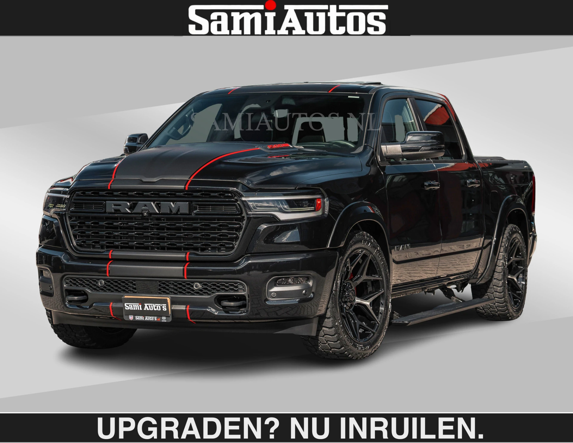 Dodge Ram Pick-Up 2024 - HULK PACKAGE | Limited Night H.O 540HP €84950,- excl | Massage + Full Option | De Meest Luxe en Volle in zijn Klasse | Hulk Pack is meer prijs | afbeelding 1