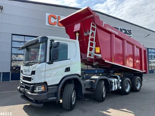 Scania P 2022 - 420 8x4 Euro 6 Full steel suspension Mining tipper 24m³ te koop