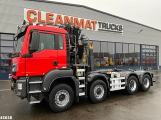 MAN TGS 2014 - 35.400 8x6 Euro 6 HMF 16 Tonmeter Z-kraan bild 2