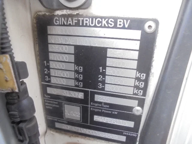 Ginaf C 3127 N 2018 - NL TRUCK EURO 6 afbeelding 22