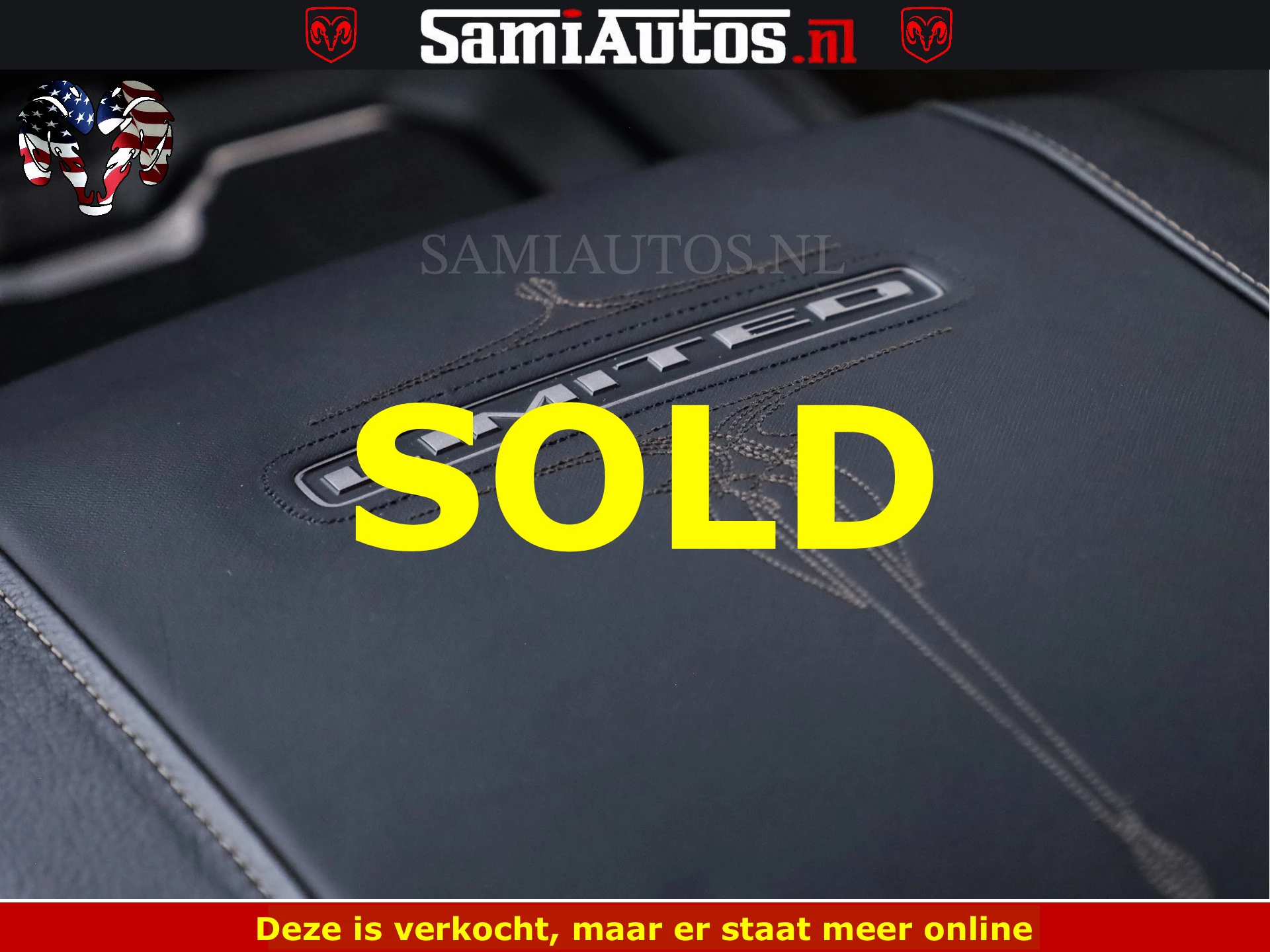 Dodge Ram Pick-Up 2024 - DELMONICO | LIMITED NIGHT 5.7 V8 | BOM VOL | HUD | LUCHTVERING | MEEST LUXE DUBBELE CABINE | 5 PERSOONS | obrázek 20