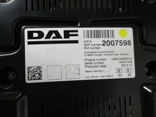DAF - XF106 2007598 INSTRUMENTENPANEEL EURO 6 obrázek 2 náhled