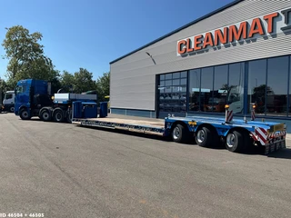 MAN TGX 2021 - 41.640 Euro 6 8x4 + Faymonville 3-assige Euro Dieplader afbeelding 2 miniatuur