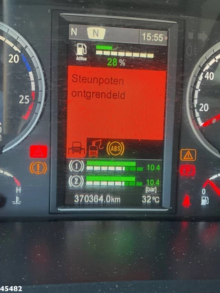 Scania R 2016 - 490 8x4 Euro 6 Retarder HMF 60 Tonmeter laadkraan + Fly-Jib afbeelding 20